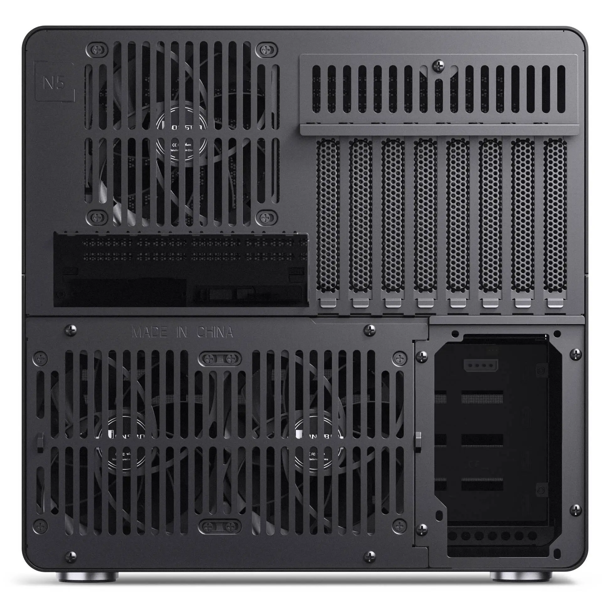 Κουτί Jonsbo N5 NAS E-ATX - Μαύρο - image 9
