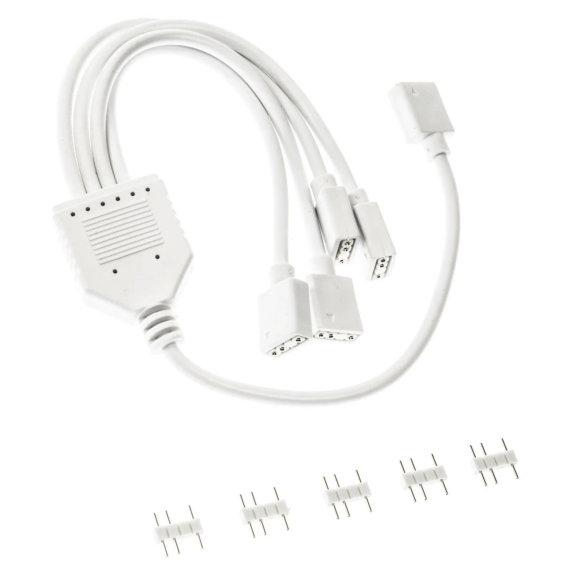 Кабел Kolink ARGB 1-4 Сплитер - 30 cm Бял - image 1