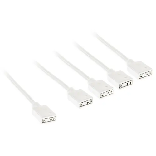 Cablu Kolink ARGB 1-4 Splitter - 30 cm Alb - 1