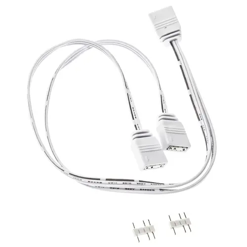 Кабел Kolink ARGB 1-2 Сплитер - 30 cm Бял - image 1