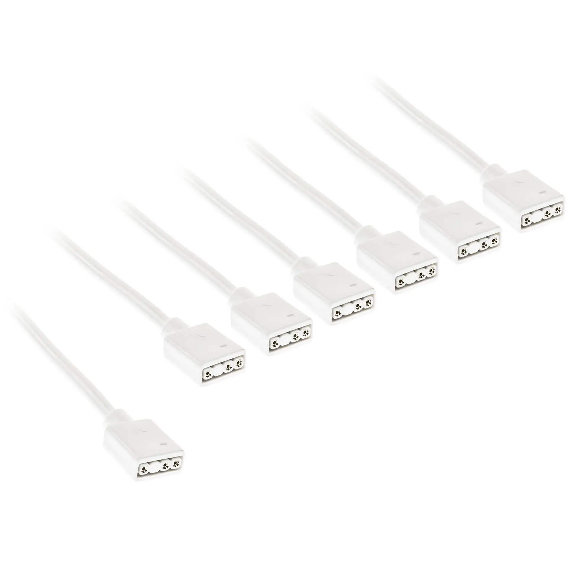 Кабел Kolink ARGB 1-6 Сплитер - 30 cm Бял