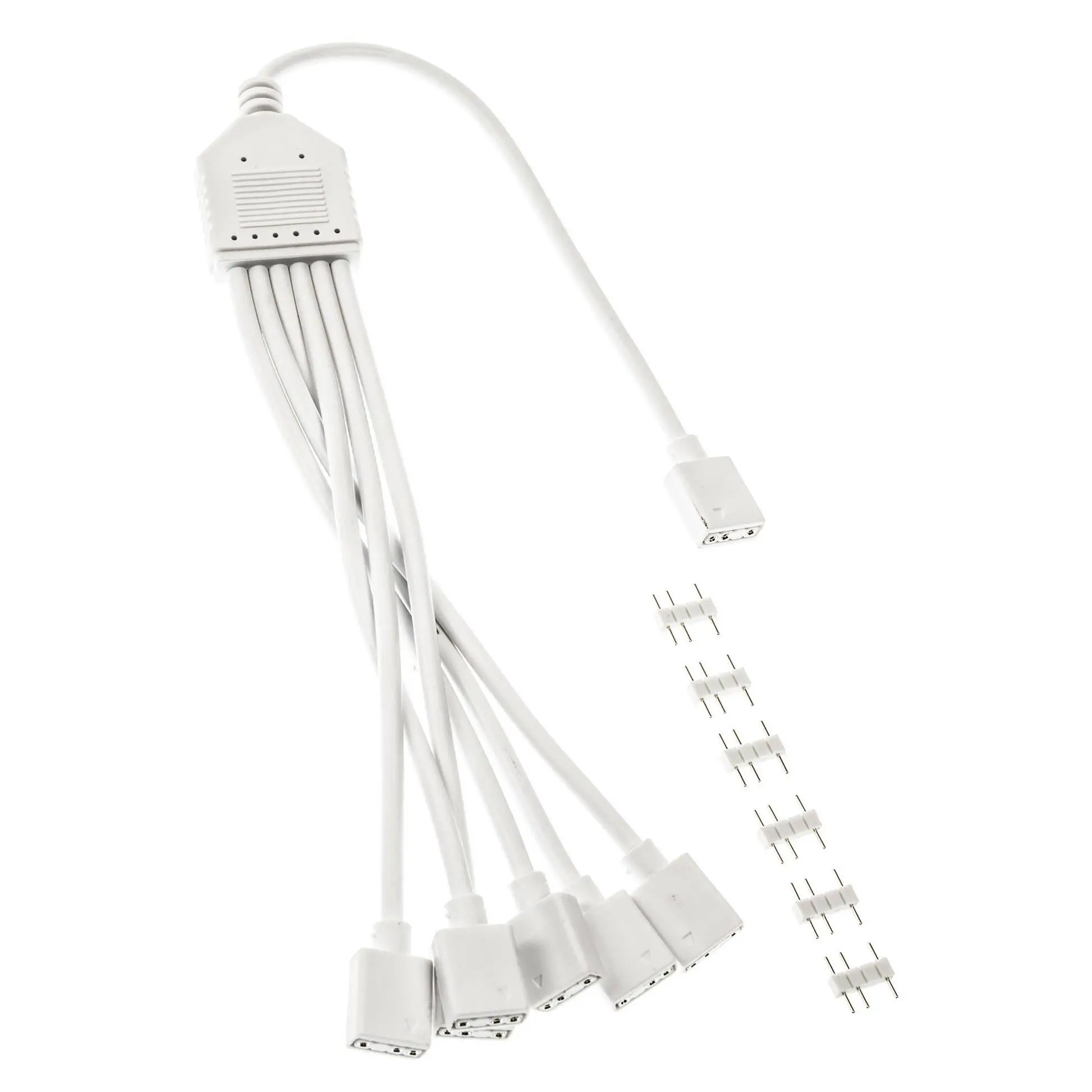 Кабел Kolink ARGB 1-6 Сплитер - 30 cm Бял - image 1