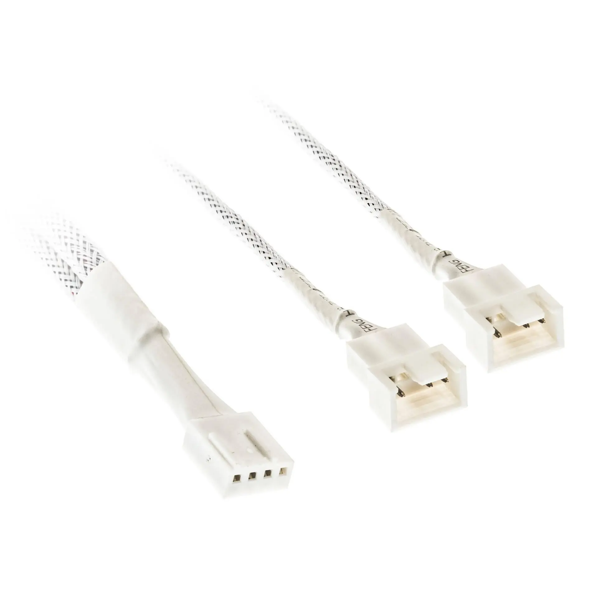 Καλώδιο Kolink PWM 1-2 Διαχωριστής - 35 cm, πλεκτό, Λευκό