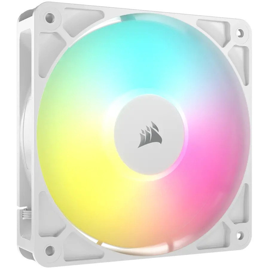 CORSAIR RS120 ARGB Λευκό, ανεμιστήρας ARGB 120mm, μονή συσκευασία