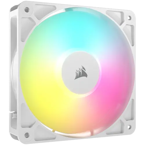 Corsair RS120 ARGB White, 120mm ARGB Fan, Single Pack