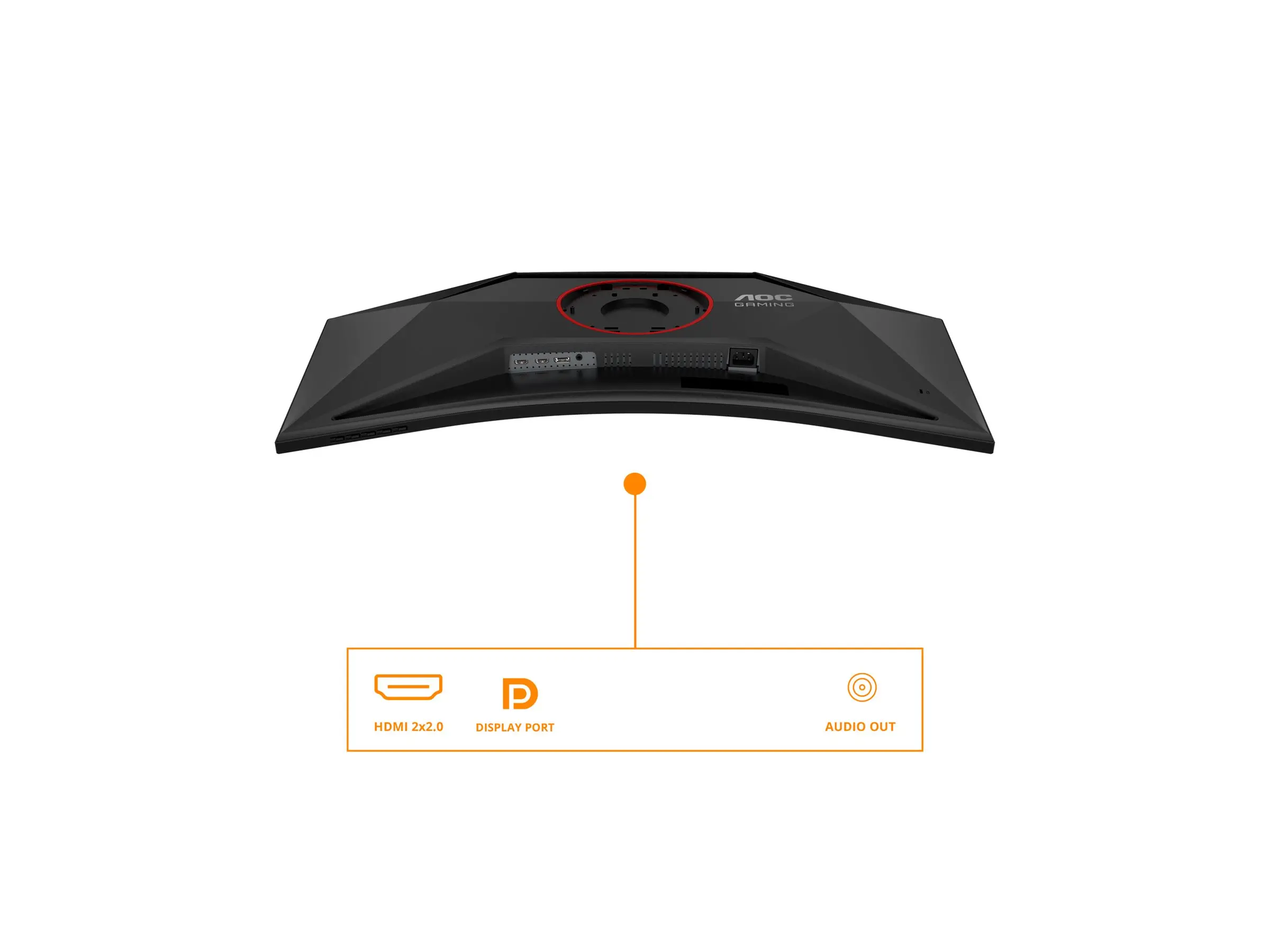 Монитор, AOC CU34G4, 34" Curved 1500R VA WLED, 3440x1440@180Hz, 1ms GtG, 0.5ms MPRT, 300cd m/2, 2500:1, 80M:1 DCR, Adaptive Sync, FlickerFree, Low Blue Light, Tilt, Height Adjust, Swivel, 2xHDMI, DP - image 10