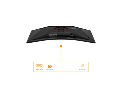 Οθόνη, AOC CU34G4, 34" Curved 1500R VA WLED, 3440x1440@180Hz, 1ms GtG, 0.5ms MPRT, 300cd m/2, 2500:1, 80M:1 DCR, Adaptive Sync, FlickerFree, Low Blue - 11
