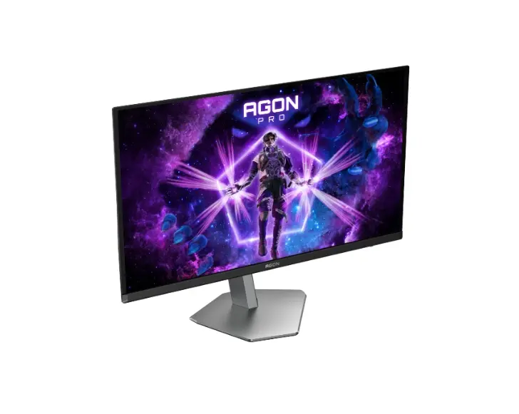 Монитор, AOC AG276UZD, 26.5" QD-OLED, 3840x2160@240Hz, 0.03ms GtG, 1000cd m/2, 1.500.000:1, 80M:1 DCR, Adaptive Sync, FlickerFree, LowBlue Mode, 5Wx2, Tilt, Height Adjust, Pivot, Swivel, 2xHDMI, DP, USB hub, KVM - image 4