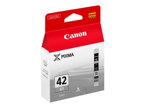 CANON 1LB CLI-42GY ink cartridge grey standard capacity 495 photos 1-pack - image 1
