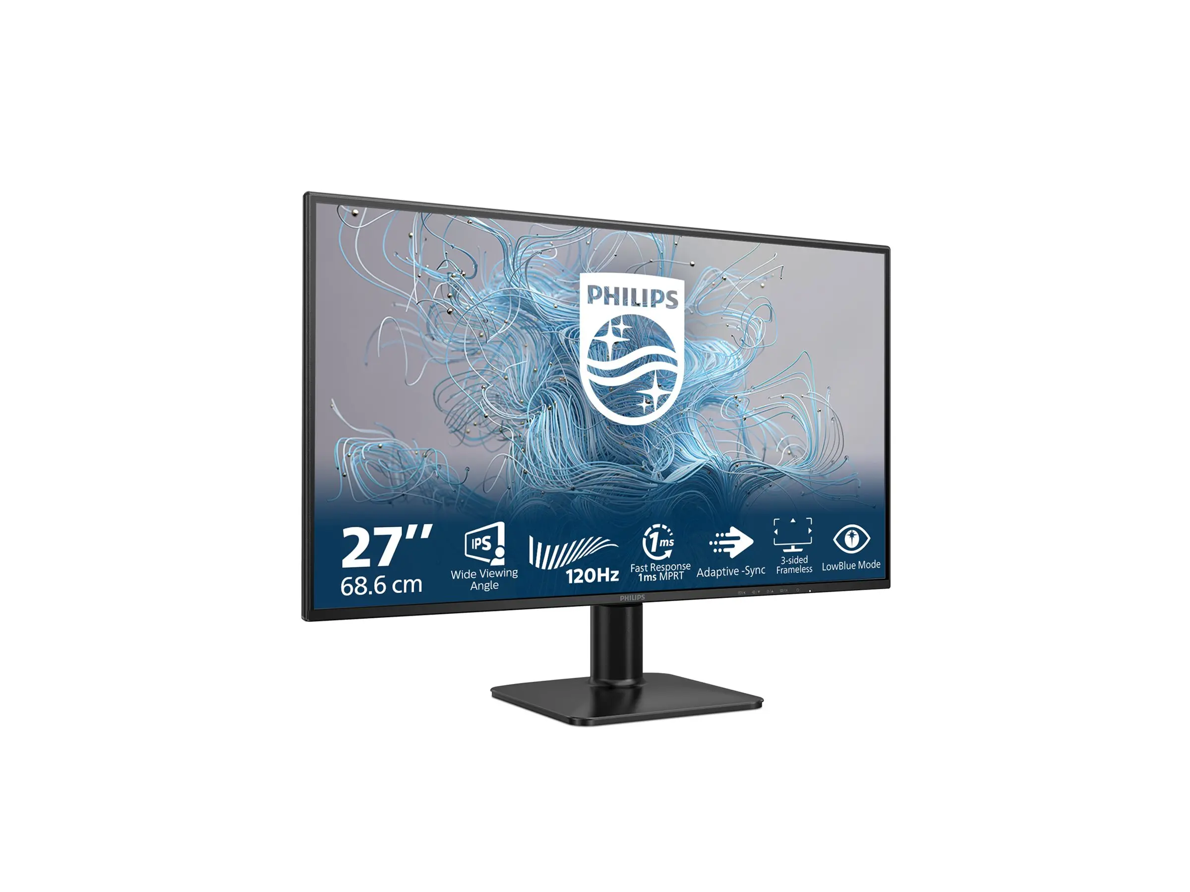 Οθόνη, Philips 27E2N1110, 27" IPS WLED, 1920x1080@120Hz, 4ms GtG, 1ms MPRT, 300cd m/2, 1500:1, Mega Infinity DCR, Adaptive Sync, FlickerFree, LowBlue - image 7