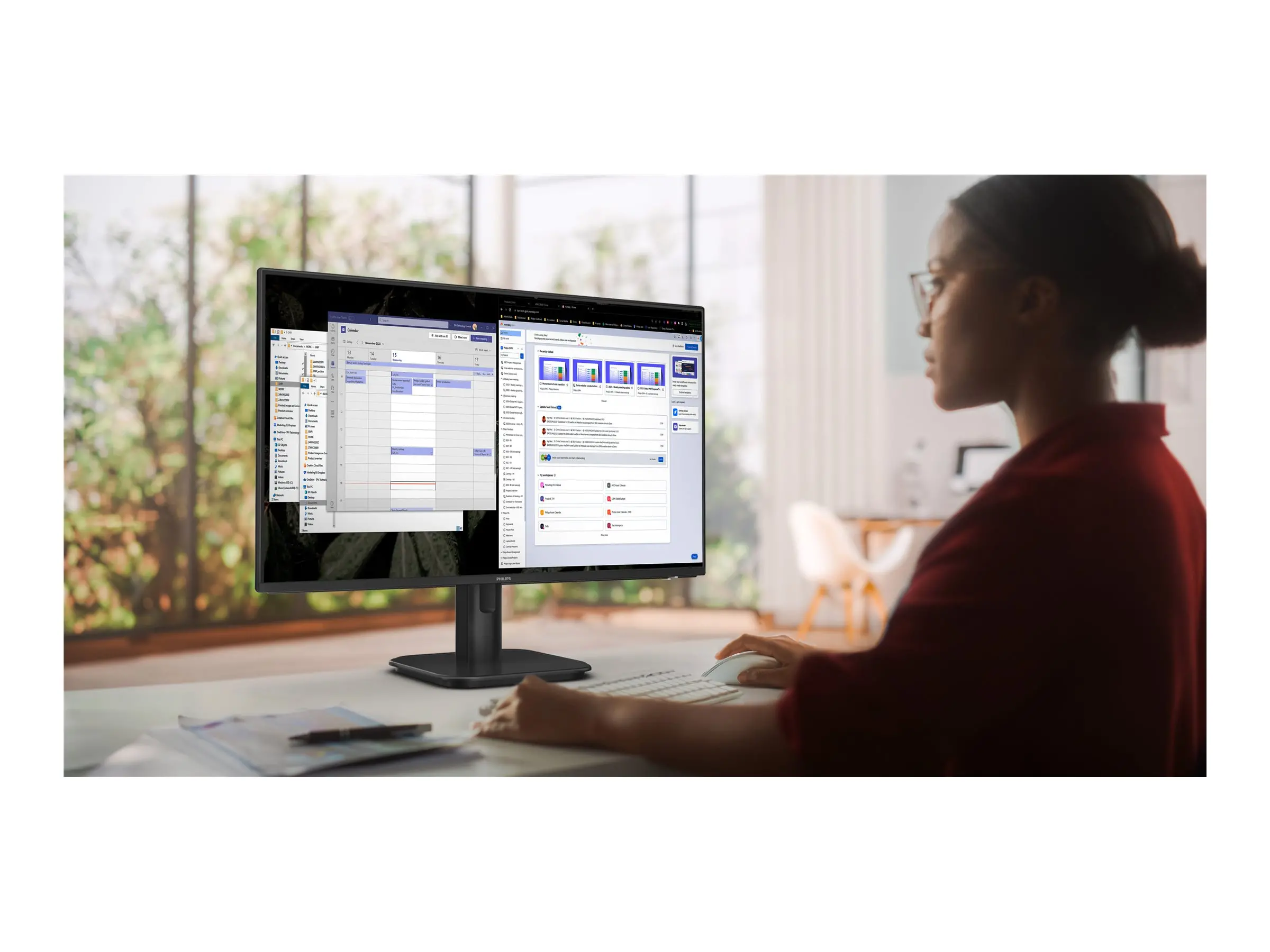 Монитор, Philips 27E1N1200A, 27" IPS WLED, 1920x1080@120Hz, 4ms GtG, 1ms MPRT, 300cd m/2, 1500:1, Mega Infinity DCR, Adaptive Sync, FlickerFree, LowBlue Mode, 2Wx2, Tilt, D-SUB, HDMI, DP - image 1