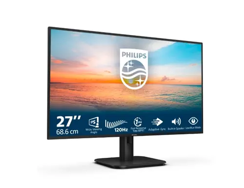 Монитор, Philips 27E1N1200A, 27" IPS WLED, 1920x1080@120Hz, 4ms GtG, 1ms MPRT, 300cd m/2, 1500:1, Mega Infinity DCR, Adaptive Sync, FlickerFree, LowBlue Mode, 2Wx2, Tilt, D-SUB, HDMI, DP - image 8