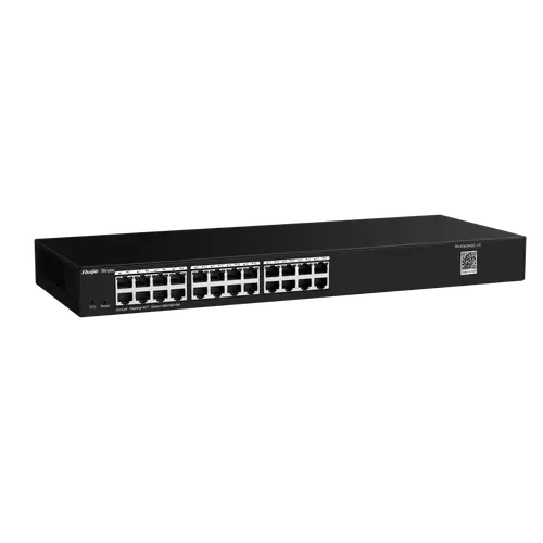 Комутатор Ruijie RG-ES224GC-V2, 24xGbE порта,управляем,настолен,метал,до 16 VLAN - image 2