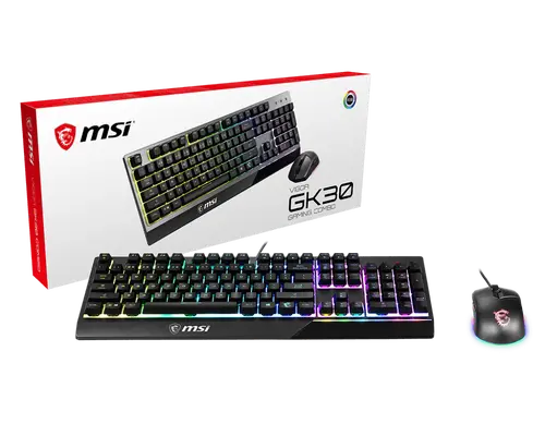 Клавиатура, MSI VIGOR GK30 COMBO US - image 4