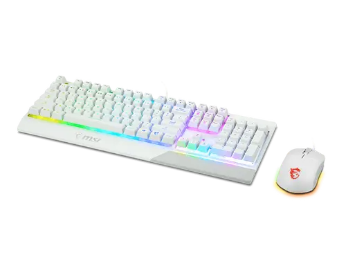 Клавиатура, MSI VIGOR GK30 COMBO WHITE US - image 1