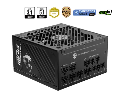 Захранване, PSU MSI MPG A1000GS PCIE5