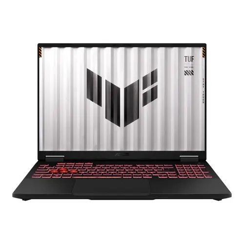 Лаптоп, Asus TUF F16 FA608UH-RV013,AMD Ryzen 7 260 Processor 3.8GHz (24MB Cache, up to 5.1 GHz, 8 cores)16.0  WUXGA 1920X1200 16:10 Bend+300nits, AG,165z,16GB DDR5 5600 so-dim ,1TB PCIe 4.0,RTX 5050 8GB GDDR7, Wi-Fi 6e,Backlit Chiclet Kbd 1-Zone RGB, no OS, Gray