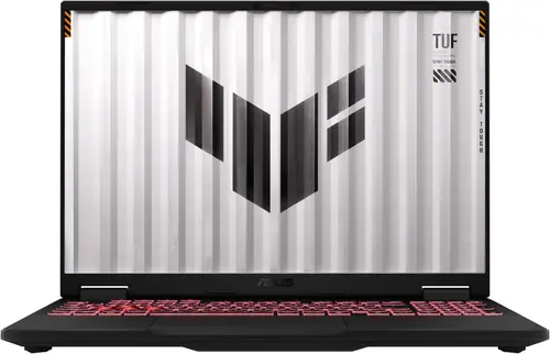 Лаптоп, Asus TUF F16 FA608UM-RV015,AMD Ryzen 7 260  3.8GHz (24MB Cache, up to 5.1 GHz, 8 cores, )16.0  WUXGA 1920X1200 16:10 Bend+300nits, AG,165z,16GB DDR5 5600 so-dim ,1TB PCIe 4.0,RTX 5060 8GB GDDR6, Wi-Fi 6e,Backlit Chiclet Keyboard 1-Zone RGB, no OS, Gray