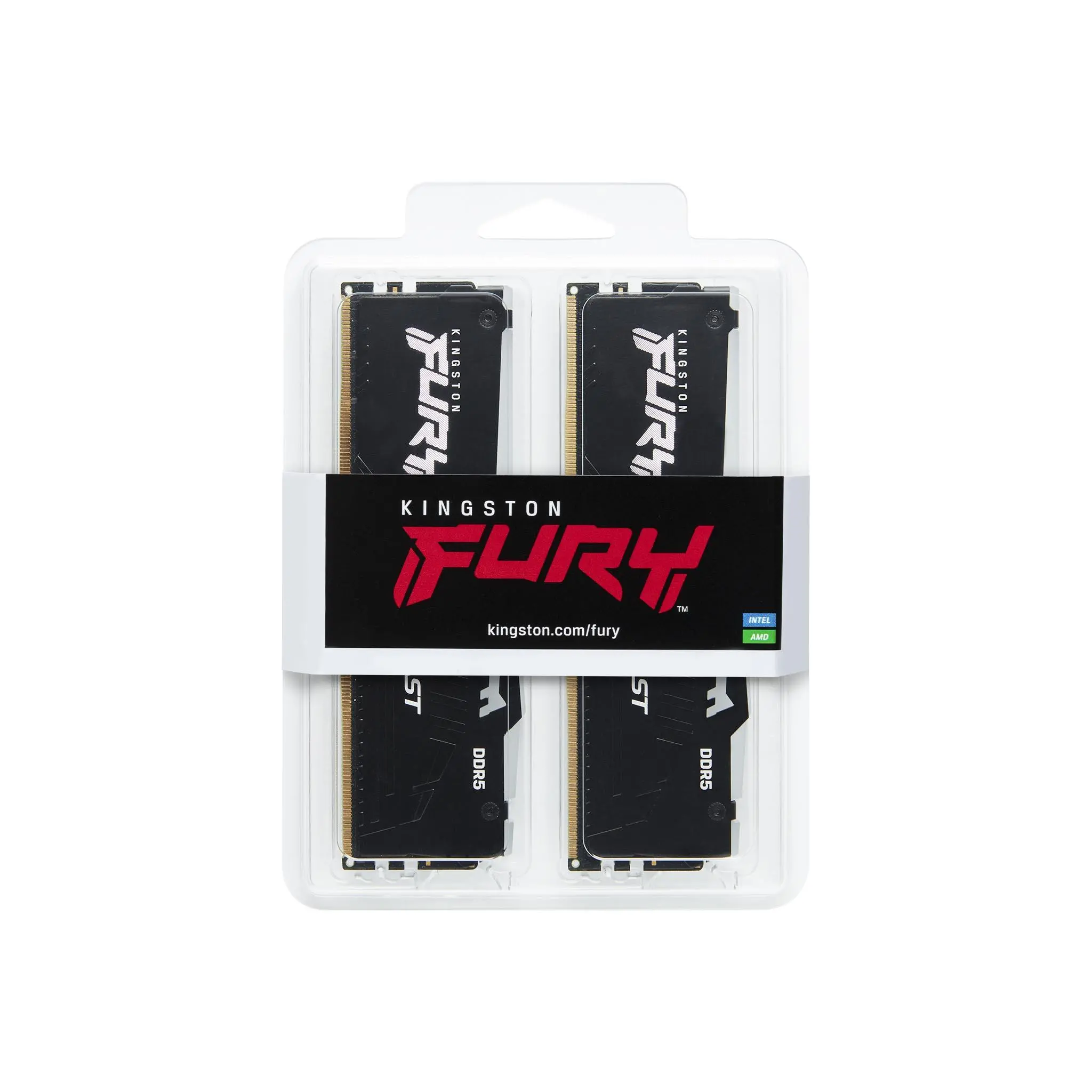 Памет Kingston FURY Beast Black RGB 64GB(2x32GB) DDR5 5600MHz CL40 - image 2