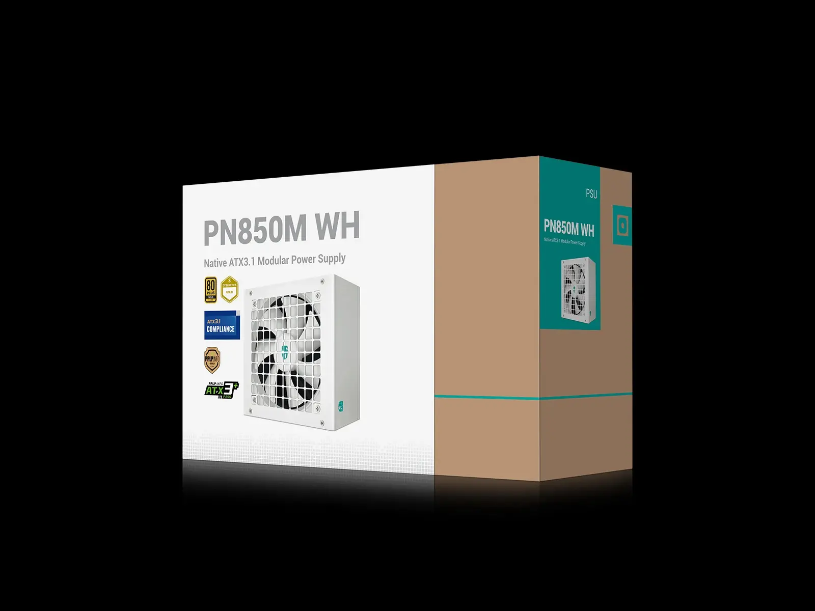 DeepCool захранване PSU ATX 3.1 850W Gold, Full Modular - PN850-M White - image 8