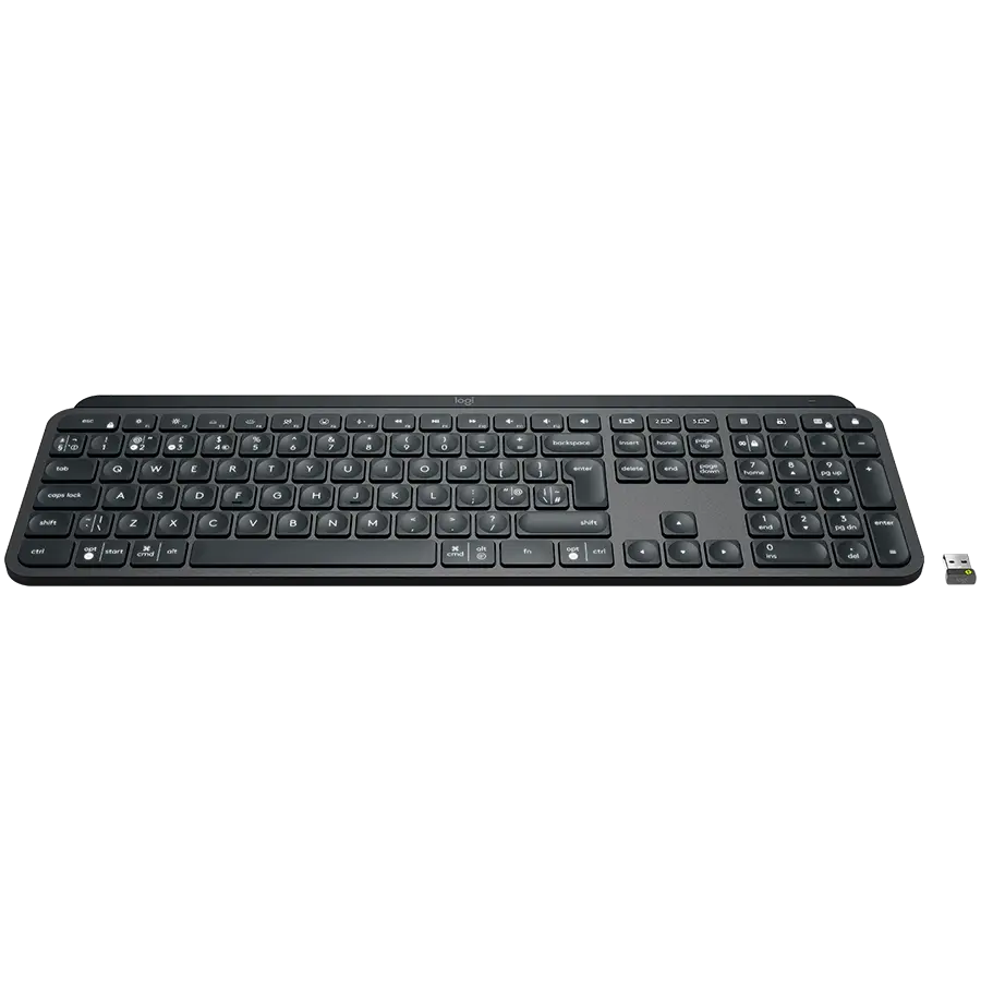 Клавиатура, Logitech MX Keys for business, Graphite - image 1