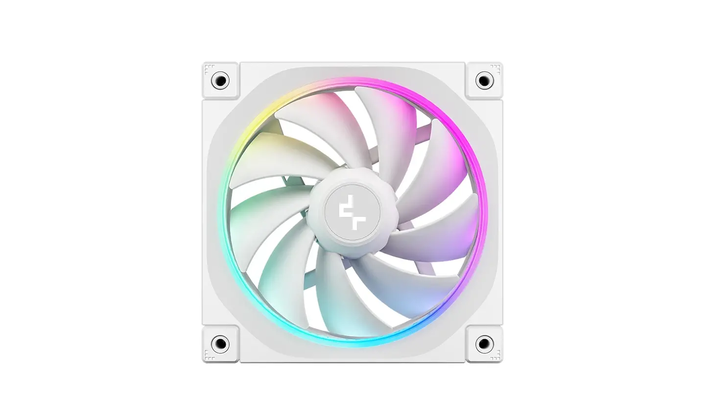 DeepCool Комплект вентилатори Fan Pack 3-in-1 3x120mm - FL12 White, Addressable RGB - image 3