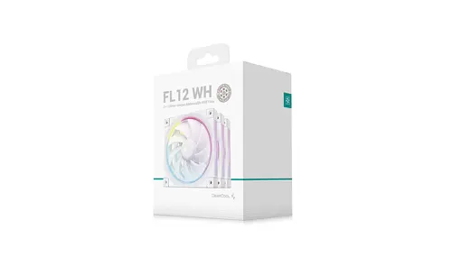 DeepCool Комплект вентилатори Fan Pack 3-in-1 3x120mm - FL12 White, Addressable RGB - image 7