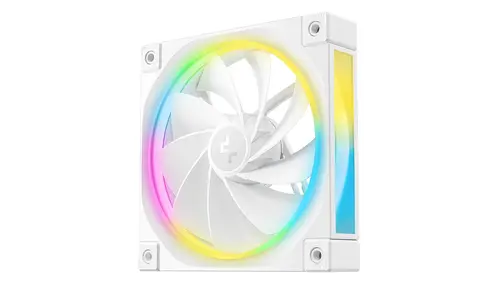 DeepCool Комплект вентилатори Fan Pack 3-in-1 3x120mm - FL12R White, Reverse, Addressable RGB - image 1