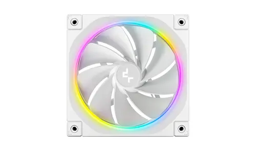 DeepCool Комплект вентилатори Fan Pack 3-in-1 3x120mm - FL12R White, Reverse, Addressable RGB - image 2