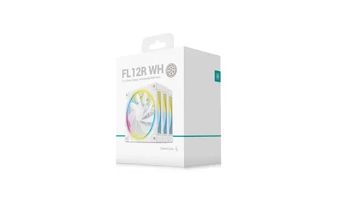 DeepCool Комплект вентилатори Fan Pack 3-in-1 3x120mm - FL12R White, Reverse, Addressable RGB - image 6
