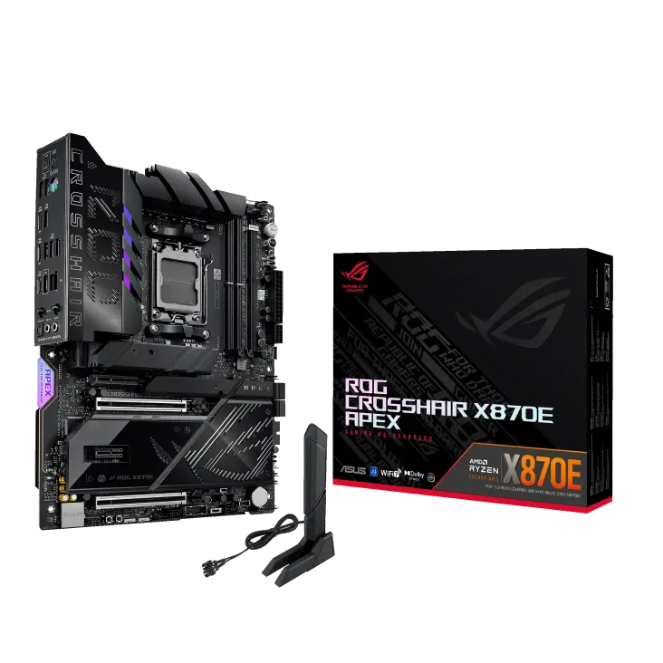 Дънна платка ASUS ROG CROSSHAIR X870E APEX WIFI AM5 DDR5 - image 4