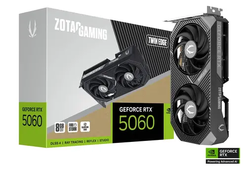 Видео карта ZOTAC GAMING RTX 5060 Twin Edge 8GB GDDR7 - image 5