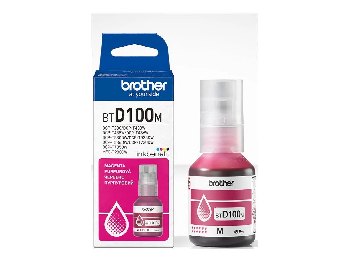 Консуматив, Brother BT-D100M Magenta Ink Bottle