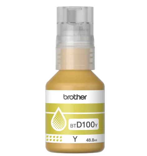 Консуматив, Brother BT-D100Y Yellow Ink Bottle