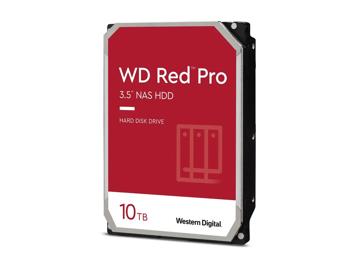WD Red Pro 10TB SATA 6Gb/s 512MB Cache Internal 3.5inch 24x7 7200rpm - image 1