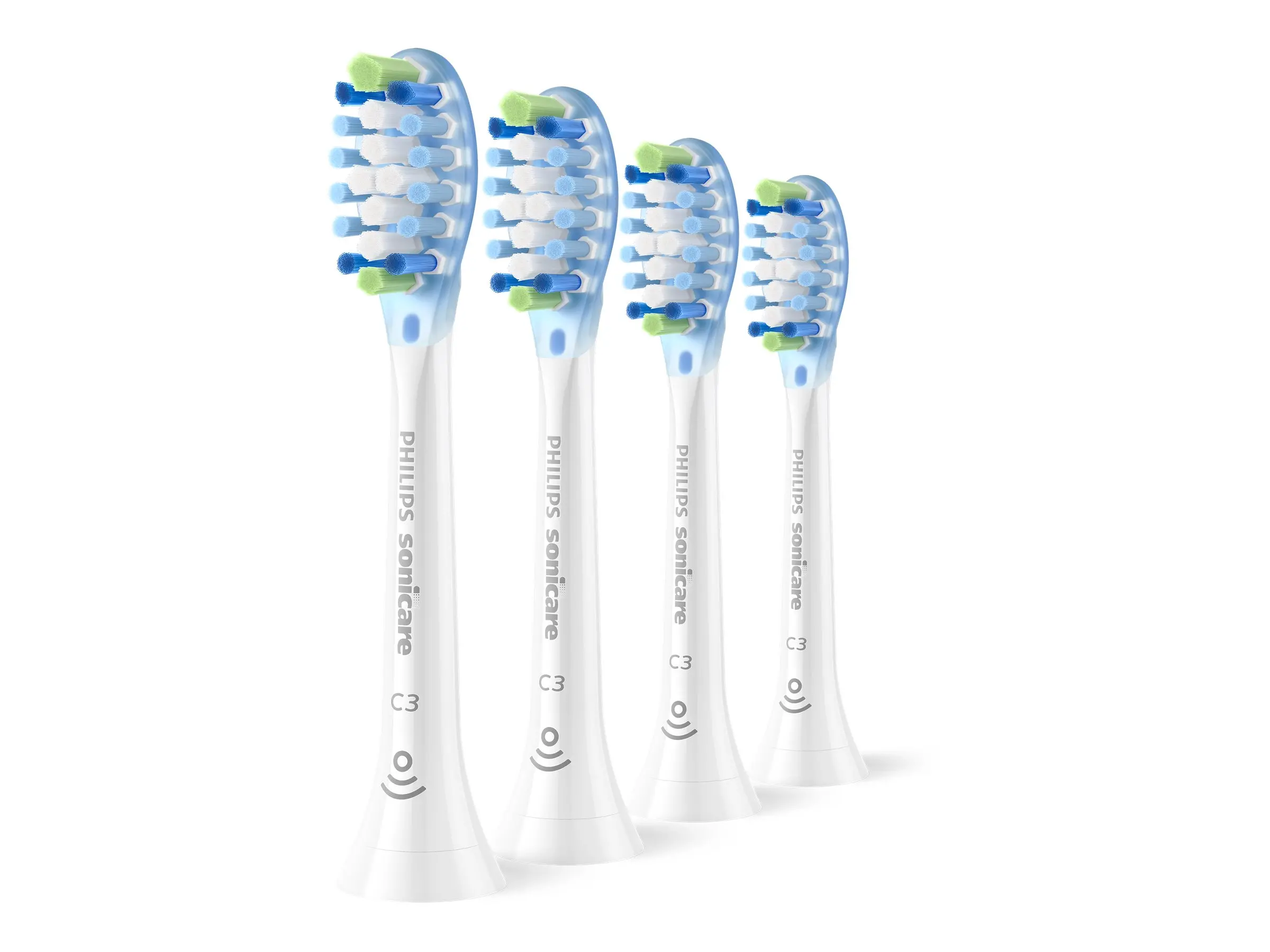 PHILIPS комплект резервни глави Sonicare Premium Plaque Defence 4бр бели