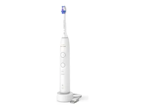 PHILIPS Sonicare Четка за зъби с акумулаторна батерия 2 режим на четкане 3 степени на интензивност Сензор за натиск бяла