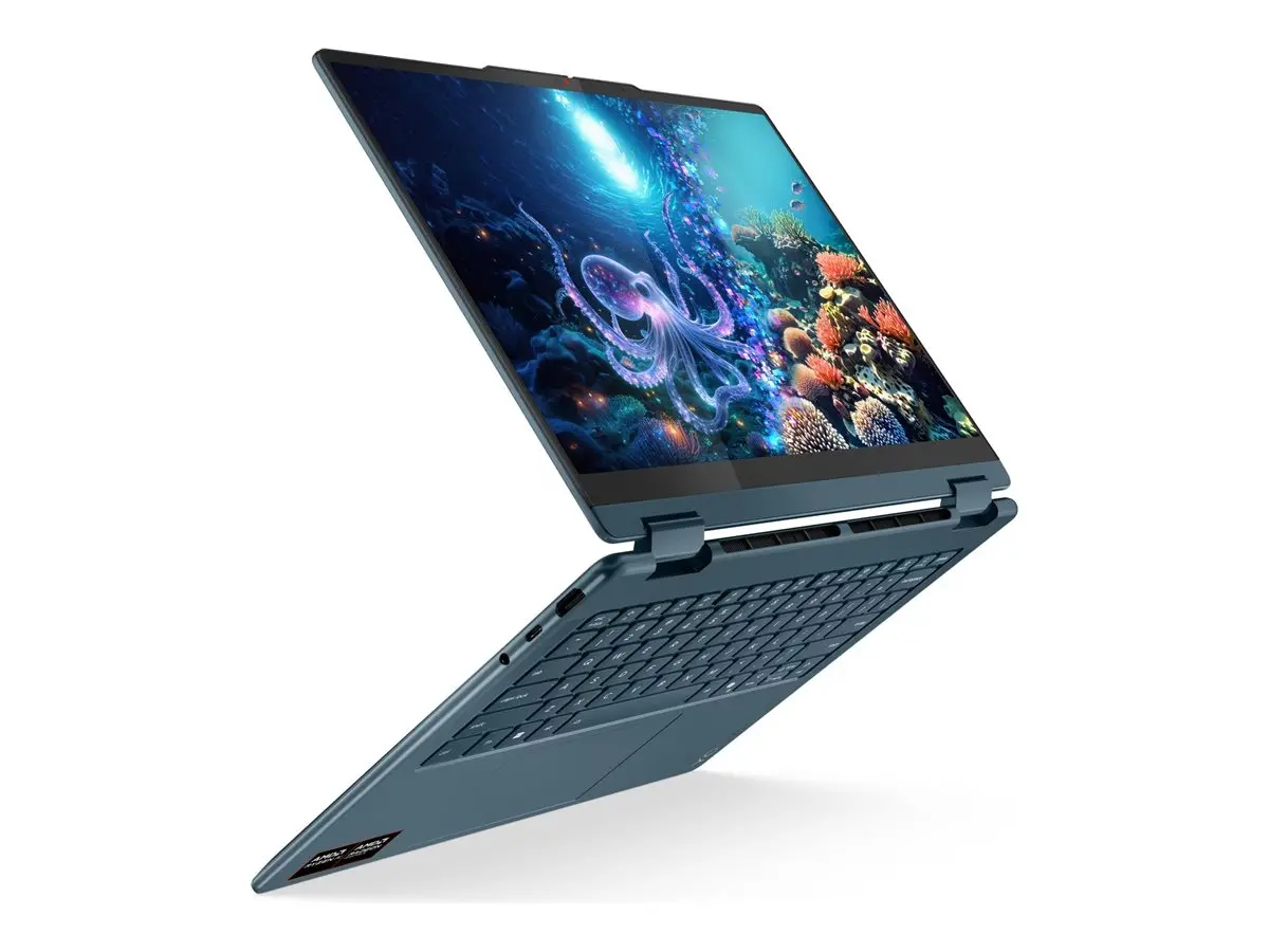 LENOVO Yoga 7 2-in-1 AMD Ryzen AI 7 350 14inch 2.8K OLED 500N 120Hz Touch 32GB DDR5 1TB PCIe W11H Tidal Teal - image 12