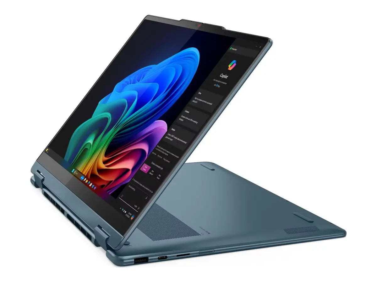 LENOVO Yoga 7 2-in-1 AMD Ryzen AI 7 350 14inch 2.8K OLED 500N 120Hz Touch 32GB DDR5 1TB PCIe W11H Tidal Teal - image 2