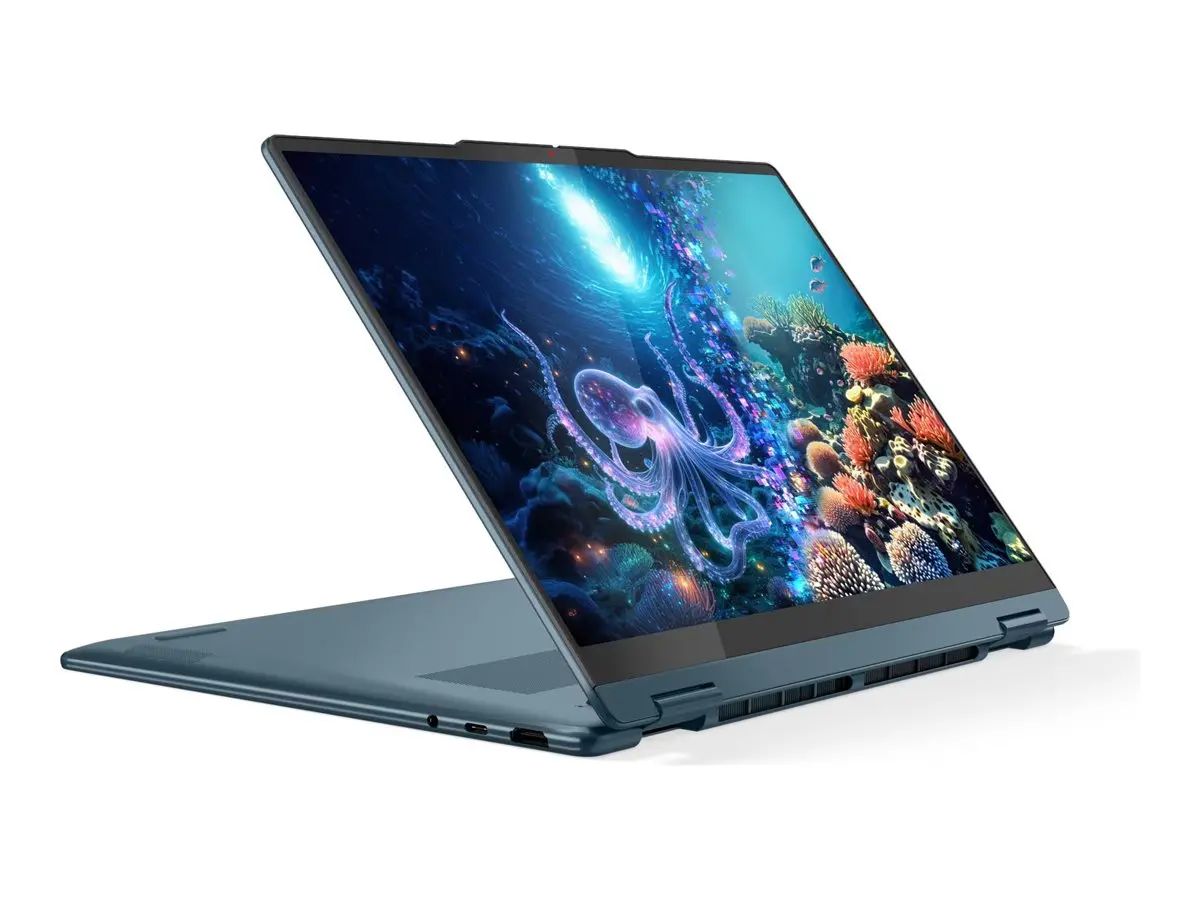 LENOVO Yoga 7 2-in-1 AMD Ryzen AI 7 350 14inch 2.8K OLED 500N 120Hz Touch 32GB DDR5 1TB PCIe W11H Tidal Teal - image 9