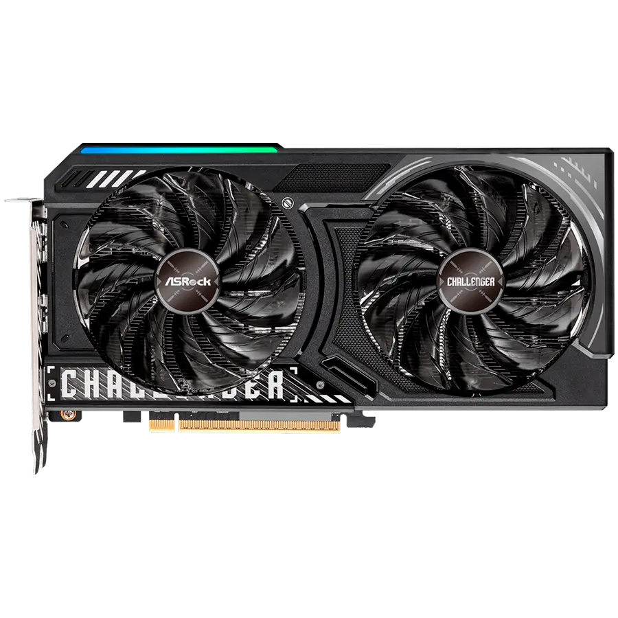 ASROCK Video Card AMD Radeon RX 9060 XT Challenger 16GB GDDR6 128-bit HDMI 2x DP - image 2