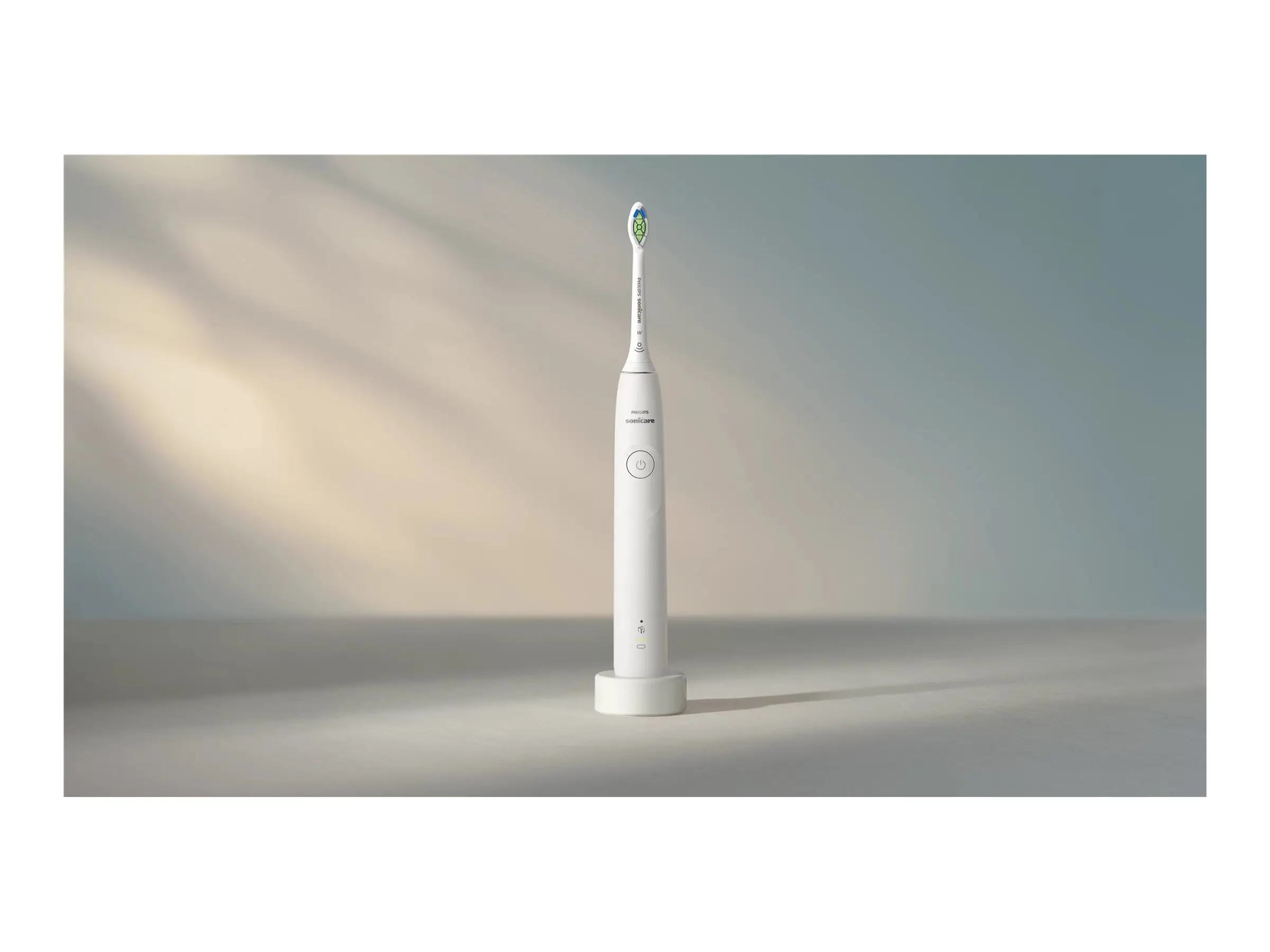 PHILIPS Sonicare Четка за зъби с акумулаторна батерия 1 режим на четкане 2 степени на интензивност Сензор за натиск калъф бяла - image 5
