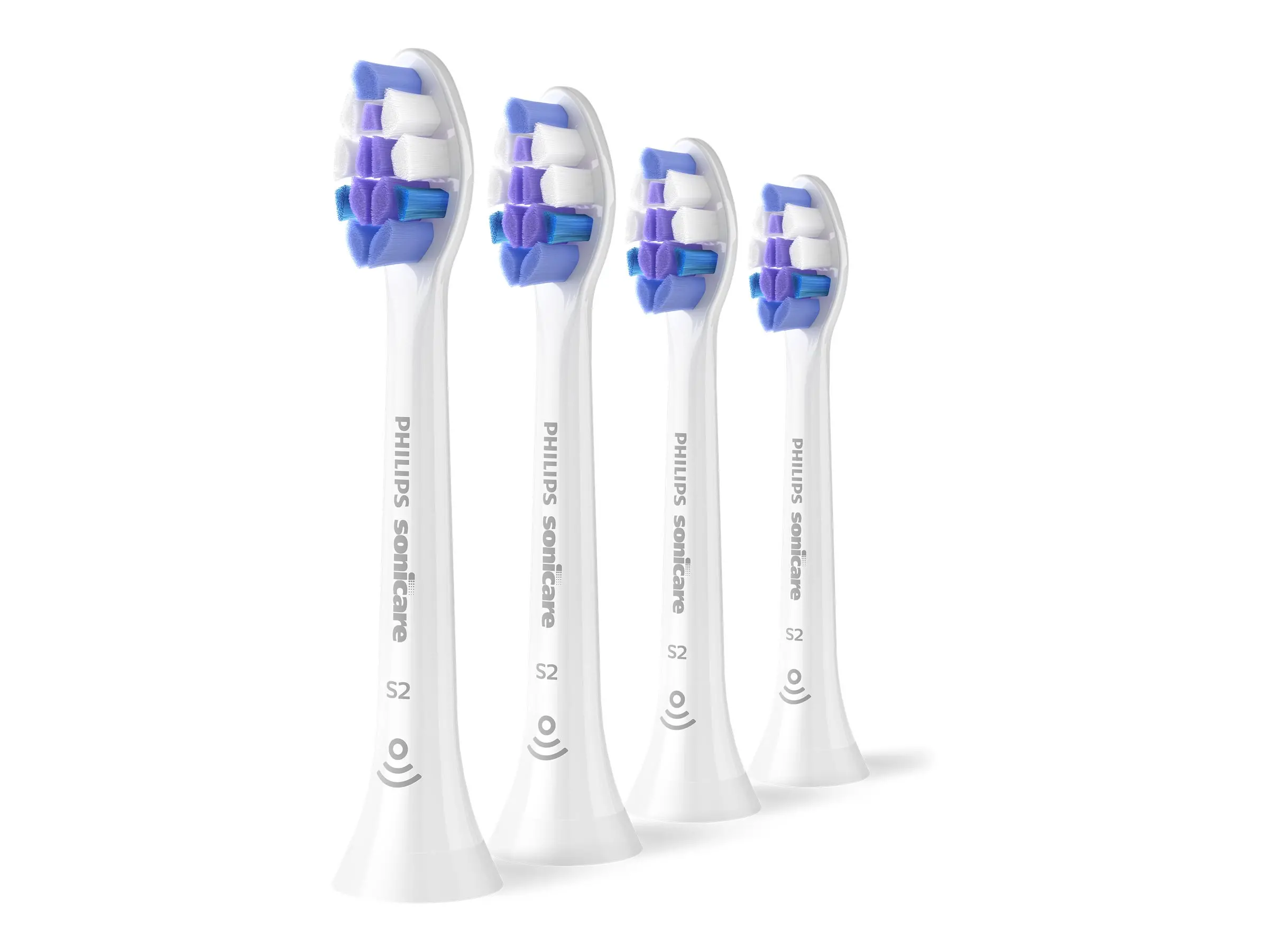 PHILIPS резервни глави Sonicare Sensitive 4бр бели