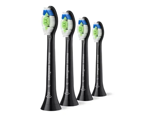 PHILIPS set capete de schimb Sonicare Optimal White 4buc negre - 1