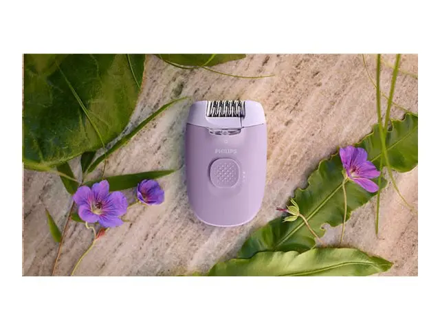 PHILIPS Епилатор Series 4000 За тялото и бикини линията +4 приставки цвят лилав - image 1