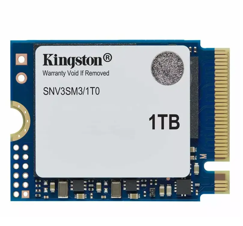 Kingston 1TB NV3 SSD M.2 2230 PCIe 4.0 NVMe, Read: 6,000/ Write: 4,000MB/s