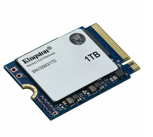 Kingston 1TB NV3 SSD M.2 2230 PCIe 4.0 NVMe, Read: 6,000/ Write: 4,000MB/s - image 1