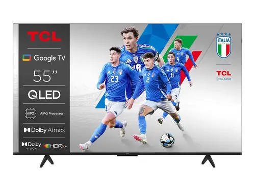 TCL 55inch QLED Android TV HDR10+ Bionic Color Optimization Technology Dolby Vision Dolby Atmos 2x10W