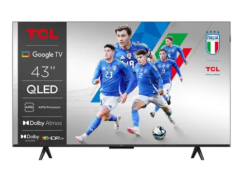 TCL 43inch QLED Android TV HDR10+ Bionic Color Optimization Technology Dolby Vision Dolby Atmos 2x10W