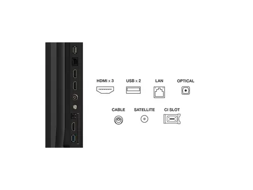 TCL 55inch UHD 4K Android TV DVB Audio 2x10W HDR10 55P69K - image 1